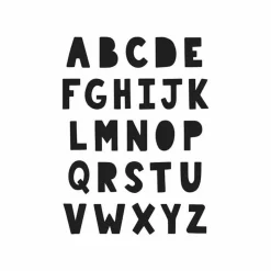 ARTEMIO - Matrice de découpe - alphabet