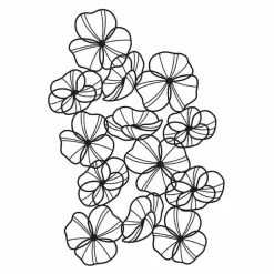 ARTEMIO - Matrice de découpe - fleurs de coquelicots