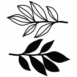 ARTEMIO - Matrices de découpe et d'embossage - slow life feuilles