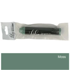 ARTEMIO - Pastel à l'huile - vert mousse