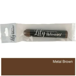 ARTEMIO - Pastel à l'huile métallique - marron