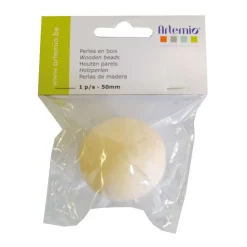 ARTEMIO - Perle, en bois 50mm