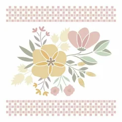 ARTEMIO - Pochoir 8'x8' on my way fleurs