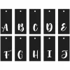 ARTEMIO - Pochoirs alphabet calligraphie