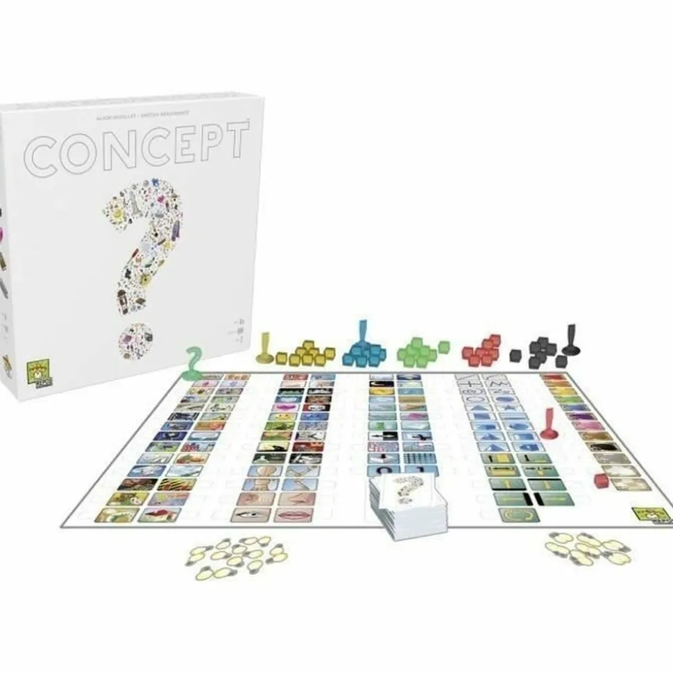 ASMODEE - Jeu de société asmodée - concept - unbox now