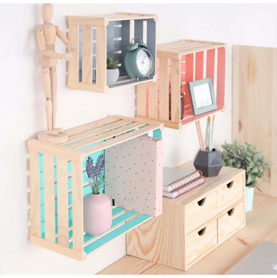 ASTIGARRAGA - Caisse de rangement en pin massif home box petite
