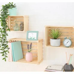 ASTIGARRAGA - Caisse de rangement en pin massif home box moyenne