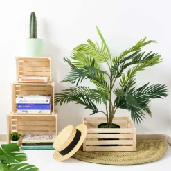 ASTIGARRAGA - Caisse de rangement en pin massif home box moyenne