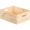 ASTIGARRAGA - Caisse en bois de rangement 40 x 30 x 14 cm