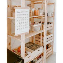 ASTIGARRAGA - Caisse en bois de rangement 40 x 30 x 14 cm