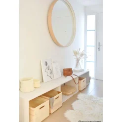 ASTIGARRAGA - Caisse en bois de rangement 40 x 30 x 23 cm