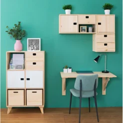 ASTIGARRAGA - Caisse en pin massif 30 cm dinamic