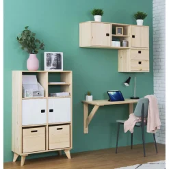 ASTIGARRAGA - Caisse en pin massif 30 cm dinamic