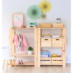 ASTIGARRAGA - Caisse en pin massif 30 cm dinamic