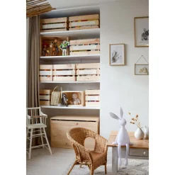 ASTIGARRAGA - Coffre de rangement en pin brut 135 litres