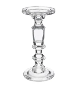 ATMOSPHERA - Bougeoir chandelier en verre h 24.5 cm