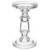 ATMOSPHERA - Bougeoir chandelier en verre h 19 cm