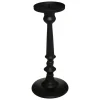 ATMOSPHERA - Bougeoir chandelier en métal noir h 31 cm