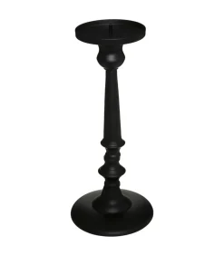 ATMOSPHERA - Bougeoir chandelier en métal noir h 31 cm