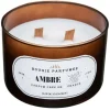 ATMOSPHERA - Bougie parfumée pot en verre 470 g parfum ambre