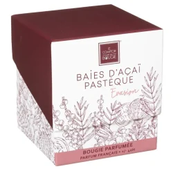 ATMOSPHERA - Bougie parfumée baies d'acai et pastèque pot en verre 210 g