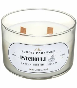 ATMOSPHERA - Bougie parfumée pot en verre 470 g parfum patchouli