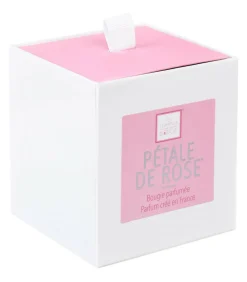 ATMOSPHERA - Bougie parfumée pétale de rose pot en verre 190 g