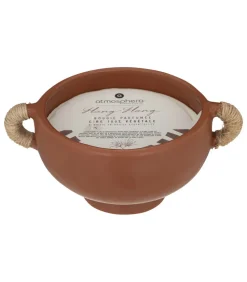 ATMOSPHERA - Bougie parfumée ylang-ylang pot en céramique 415 g