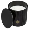 ATMOSPHERA - Bougie parfumée fruits des bois dans pot en verre noir 1200 g