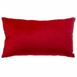 ATMOSPHERA - Coussin lettre au père noël - 50 x 30 cm - blanc et rouge