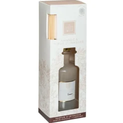 ATMOSPHERA - Diffuseur de parfum amande et fleur d oranger 200 ml avec 8 bâtonnets en rotin