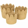 ATMOSPHERA - Ensemble de 3 paniers ronds - beige