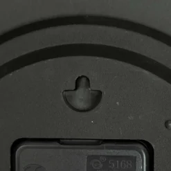 ATMOSPHERA - Horloge chiffres 3d - diam 30 cm - noir