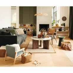 ATMOSPHERA - Horloge chiffres 3d - diam 30 cm - noir