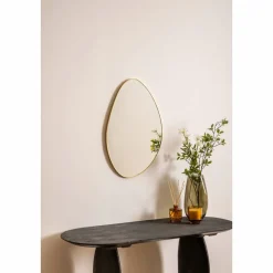 ATMOSPHERA - Miroir forme organique - 40 x 60 cm - doré
