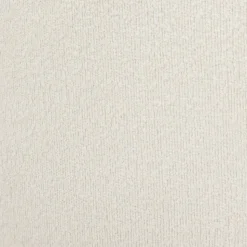 ATMOSPHERA - Pouf de rangement en bouclette - blanc