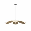ATMOSPHERA - Suspension en lin fleur - diam 72 cm - beige