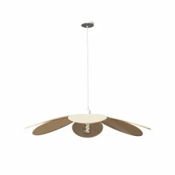ATMOSPHERA - Suspension en lin fleur - diam 72 cm - beige