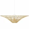 ATMOSPHERA - Suspension réversible en bambou - diam 56 cm - beige