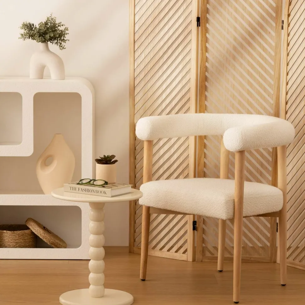 ATMOSPHERA - Table à café en bois paris - ivoire