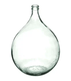 ATMOSPHERA - Vase dame jeanne verre recyclé transparent h 56 cm