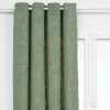 ATMOSPHERA CREATEUR D'INTERIEUR - Rideau "willow" jacquard vert céladon 135x260cm