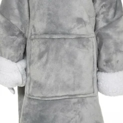 ATMOSPHERA CREATEUR D'INTERIEUR - Plaid sweatshirtshirtshirt capuche 