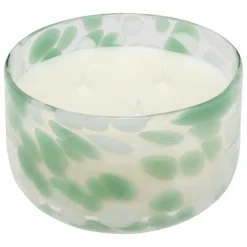ATMOSPHERA CREATEUR D'INTERIEUR - Bougie parfumée "mancha" fleur de lin 540g