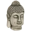 ATMOSPHERA CREATEUR D'INTERIEUR - Statuette d exterieur bouddha "osel" gris h60cm