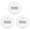 ATMOSPHERA CREATEUR D'INTERIEUR - 3 miroirs "emily" blanc d25cm
