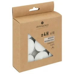 ATMOSPHERA CREATEUR D'INTERIEUR - 18 bougies chauffe-plats 