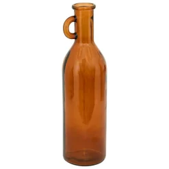 ATMOSPHERA CREATEUR D'INTERIEUR - Vase verre bouteille yana ambre h50cm