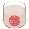 ATMOSPHERA CREATEUR D'INTERIEUR - Bougie parfumée "izor" en verre d10cm rose