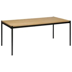 ATMOSPHERA CREATEUR D'INTERIEUR - Table à manger "aldea" beige 181x93x76cm